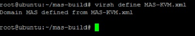 Define VM attributes in KVM