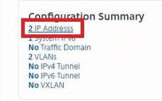IP アドレスの設定