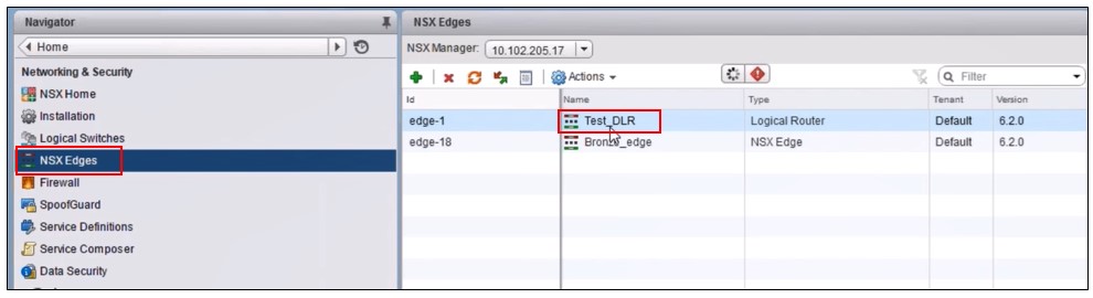 View L2 Gateway on NSX Manager
