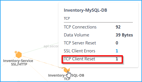 TCP client error