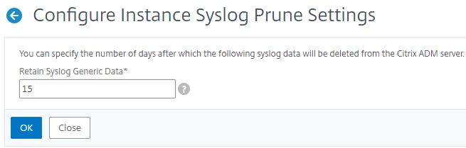 Syslog-purge-settings