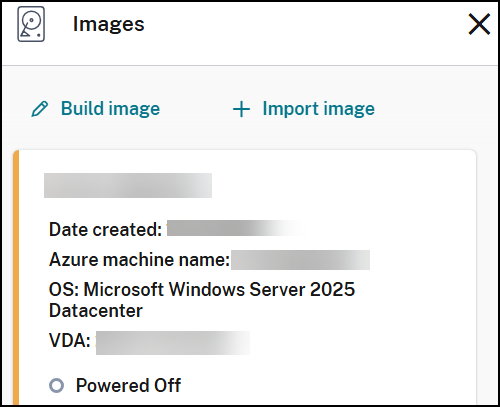 Citrix DaaS build image