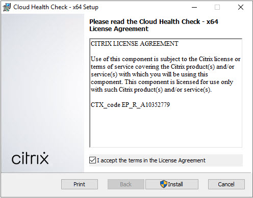 Cloud Health Check 1