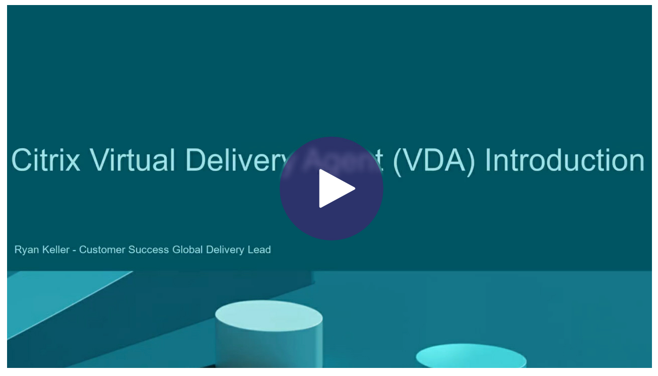 Video of introduction to VDAs