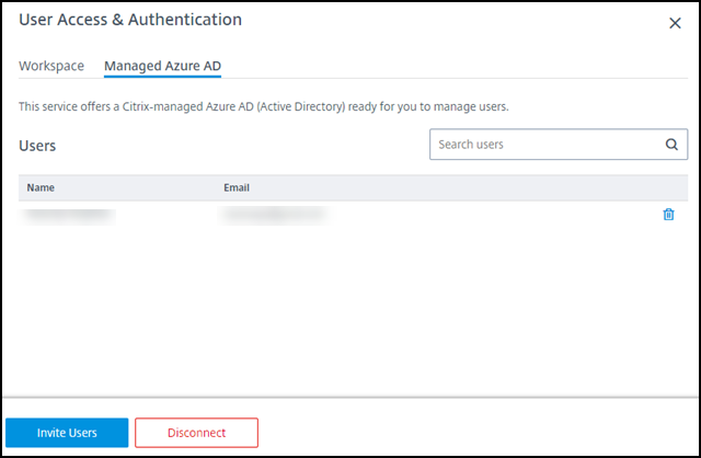 Request to add user to Managed Azure AD