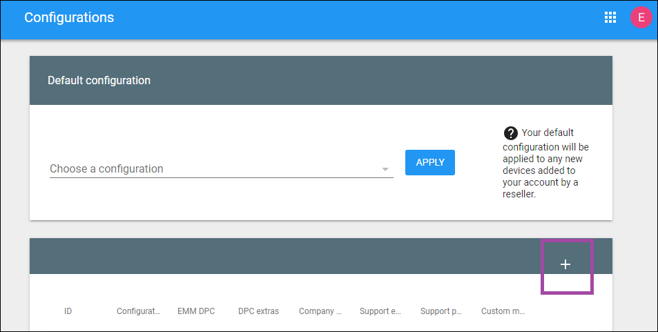 Portal für die Zero-Touch-Registrierung
