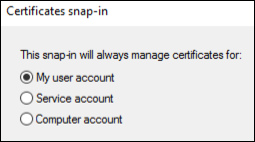 Windows Add or Remove Snap-ins