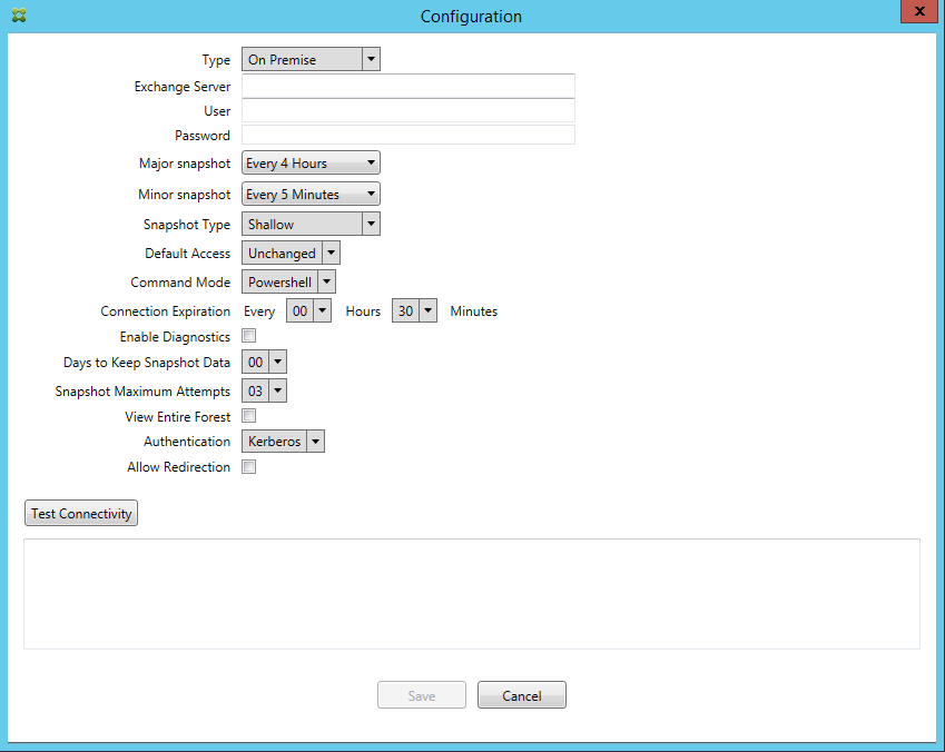 Endpoint Managementコネクタ Exchange Activesync用