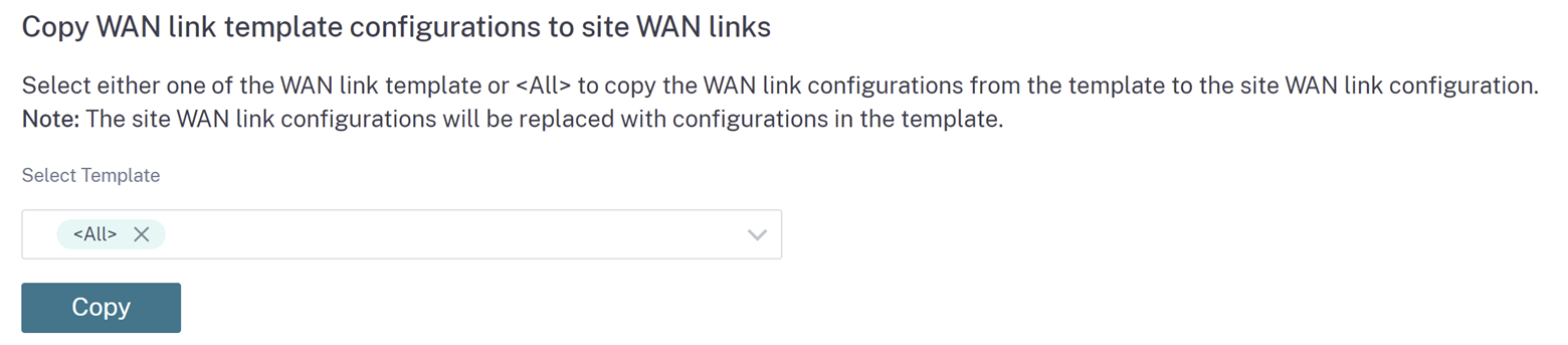 WAN-Link-Vorlage kopieren