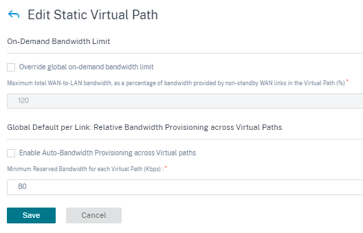Edit static virtual path