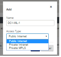 WAN-Link-Namen hinzufügen MCN-Site