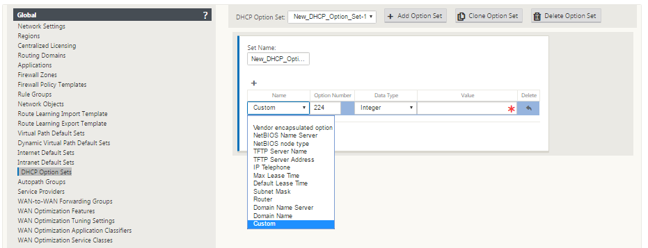 Éditeur de configuration serveur DHCP