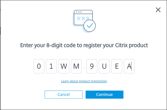 Register in Citrix Cloud