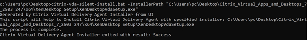 Run generated batch