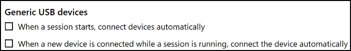 Citrix Assistant app USB page checks