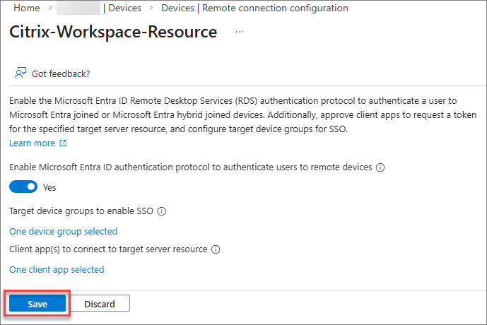 Entra app config 6