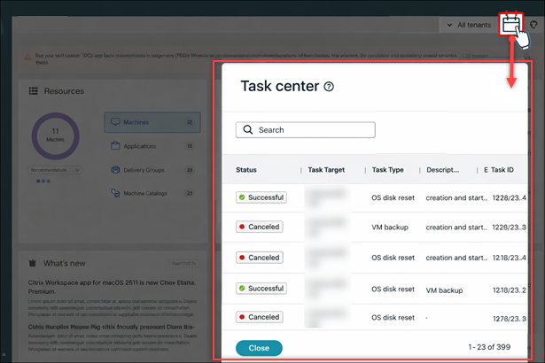 Task Center