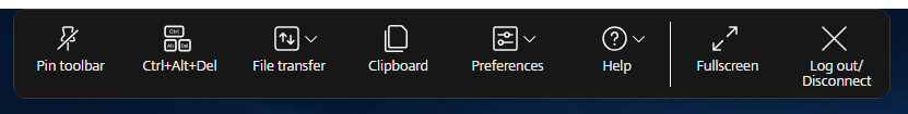 New Toolbar UI