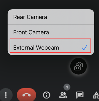 webcam externe