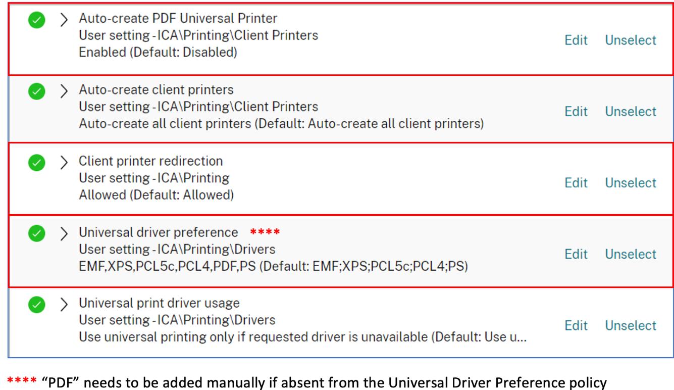 Impresión de PDF