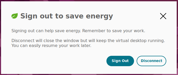 Save energy