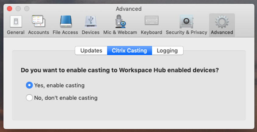 instruction for citrix on mac