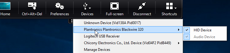 citrix receiver display