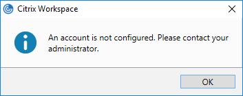 suppress addaccount popup