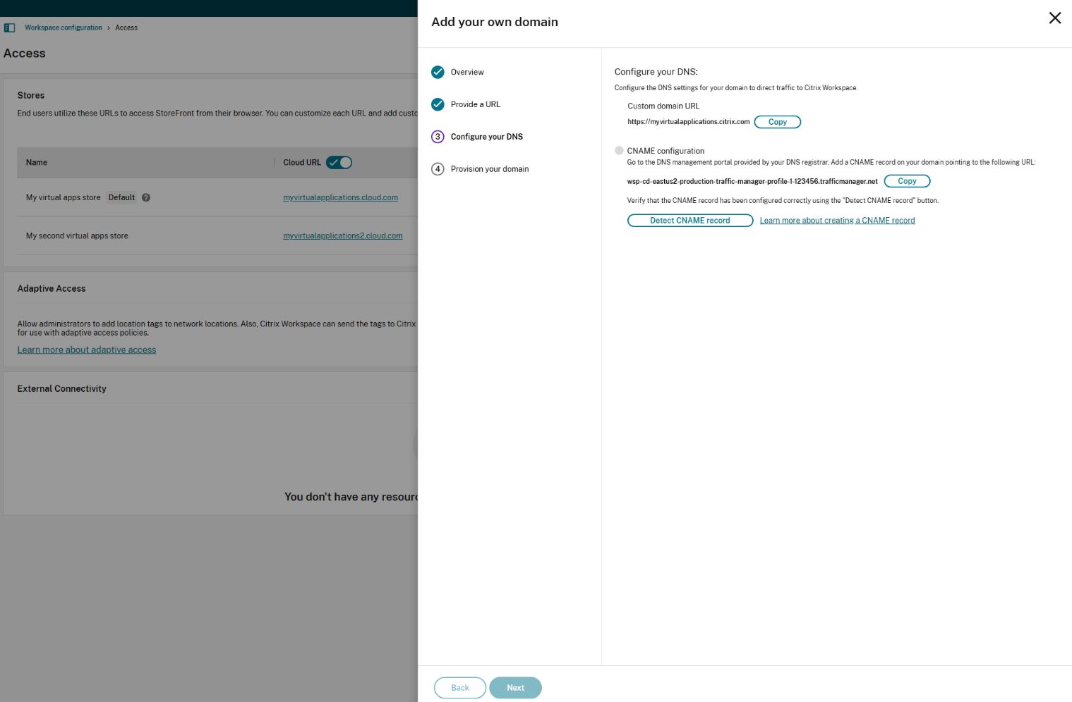 Configure DNS