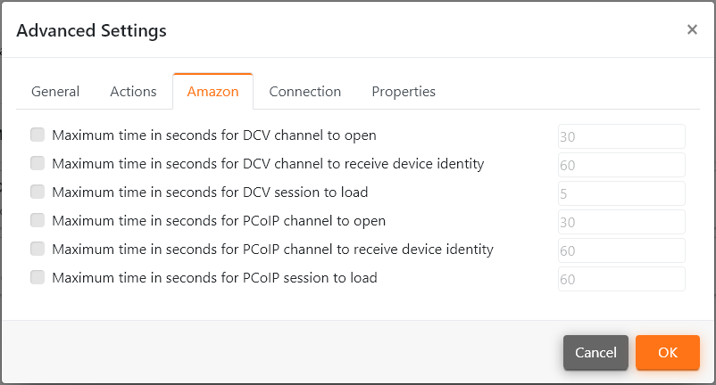 Advanced Settings - Amazon.