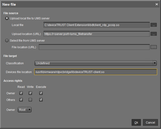 New File