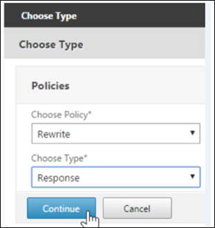 Image of the Response option