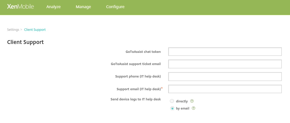 Citrix Secure Hub Secure Hub