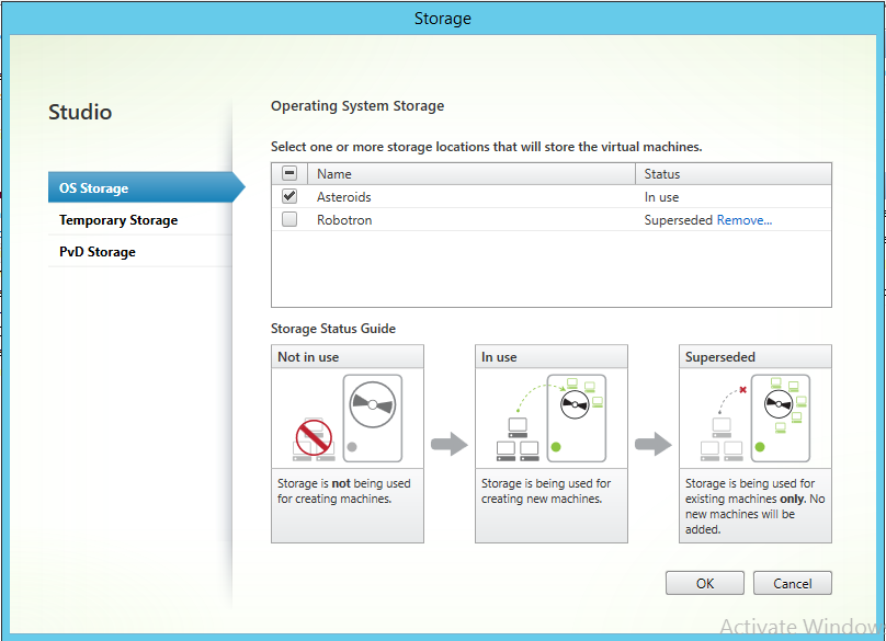 Operating System Storage