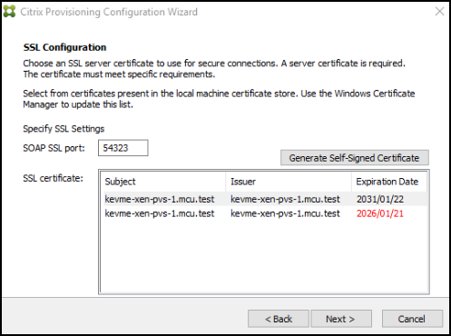 Soap SSL configuration