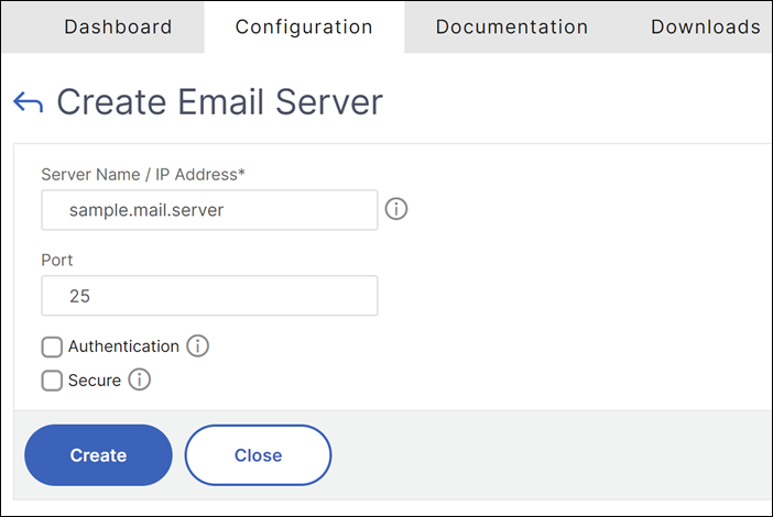 Create Email Server