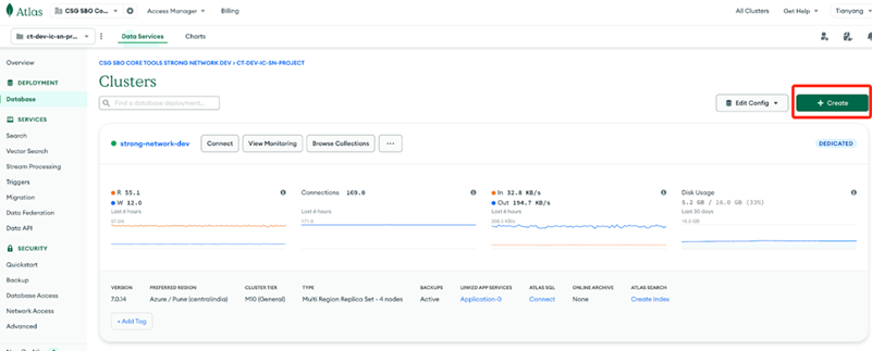 Creating a MongoDB Service