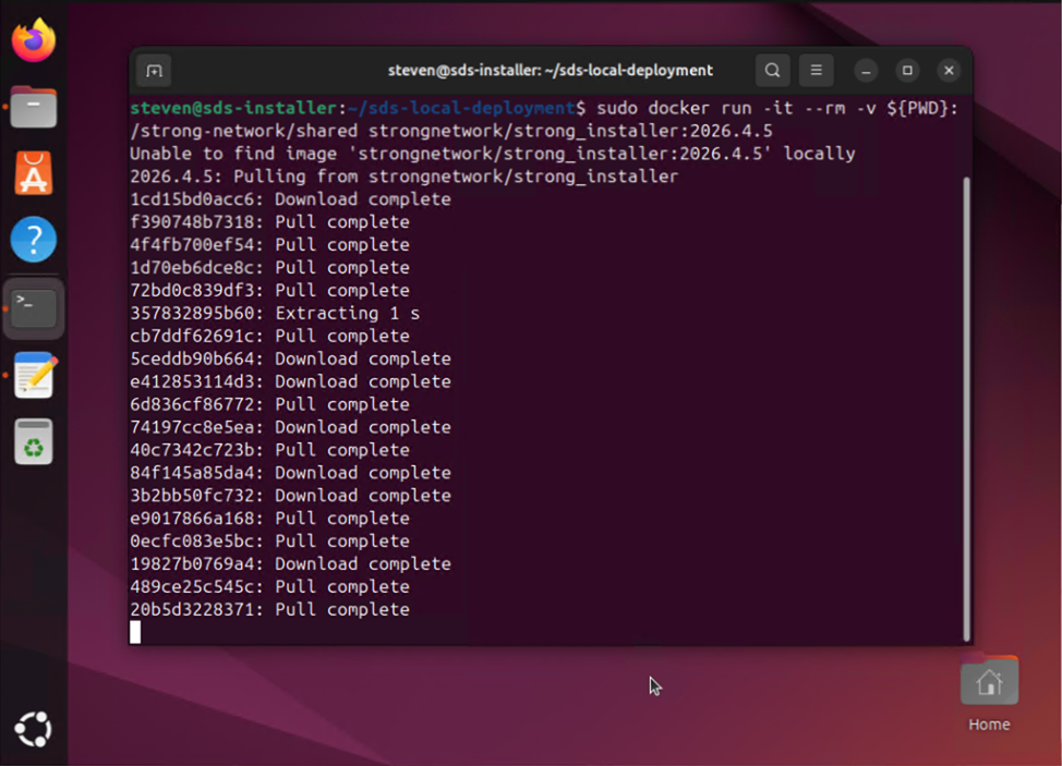 SecurSpaces Installer Container