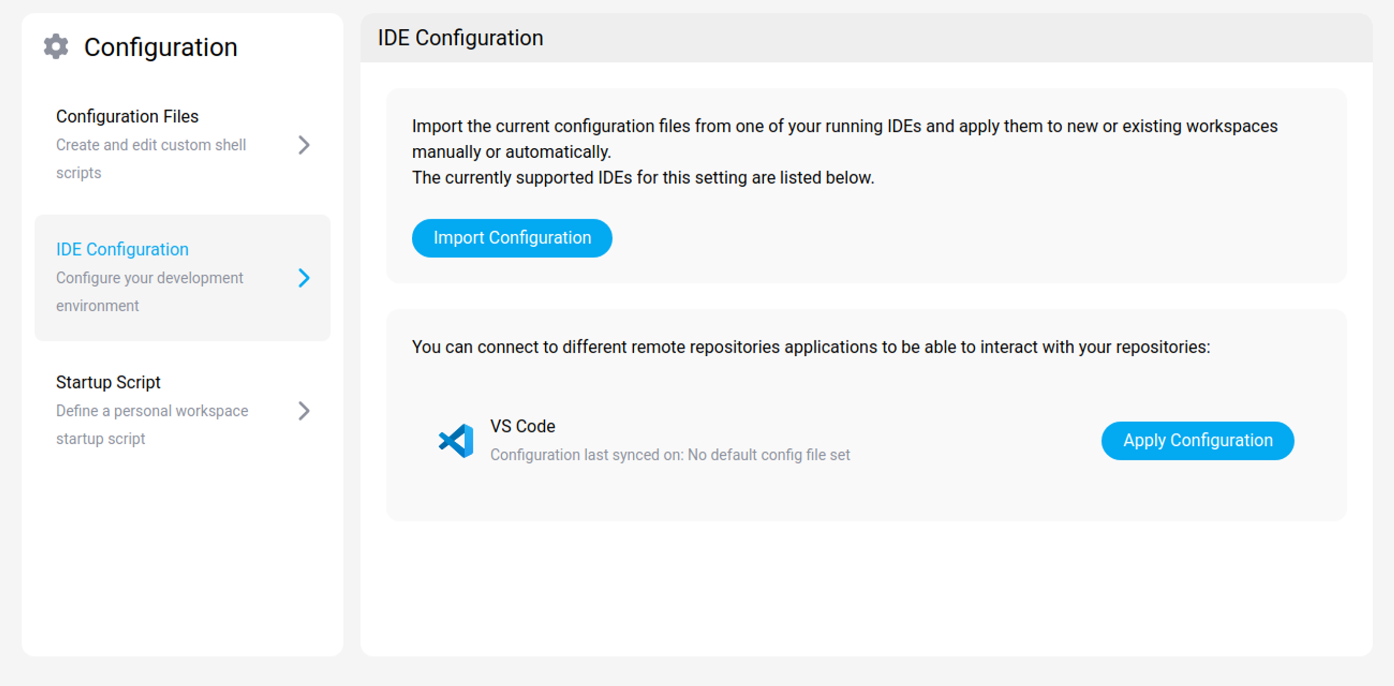 ide-config