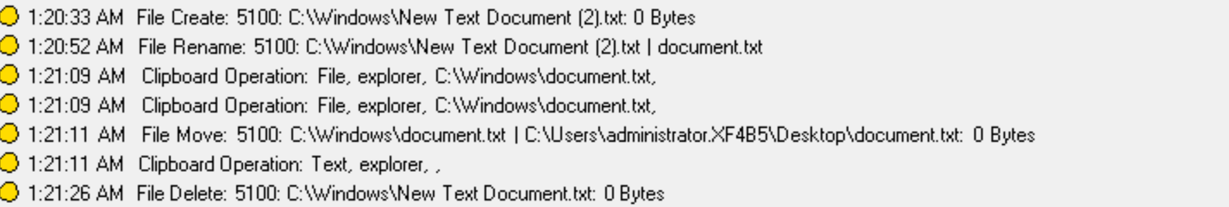 Operaciones de archivos