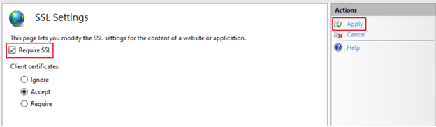 SSL Settings