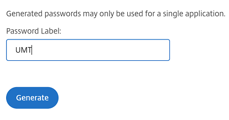 App Specific Password 1