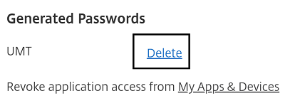 App Specific Password 3