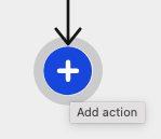 Automated workflow adds action