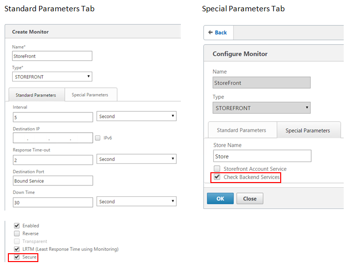 Load balancing with NetScaler | StoreFront 3.12