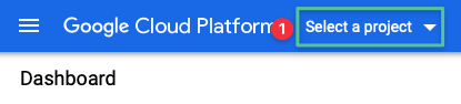 google-cloud-Plattform-Dashboard
