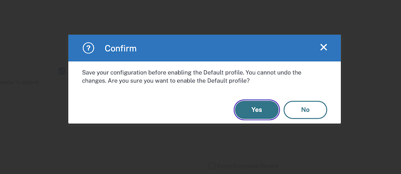 Confirm_Default_Profile