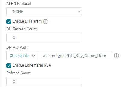 enable_DH_Param_and_Key