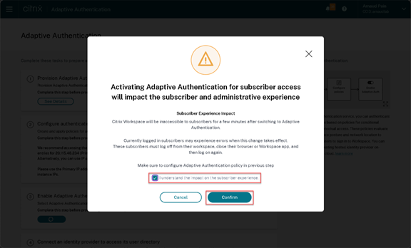 Adaptive Authentication