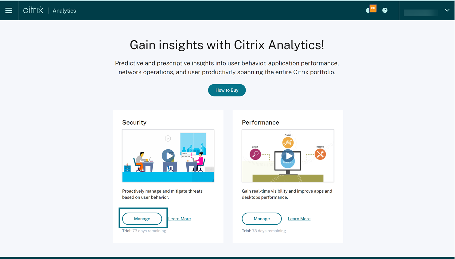 Citrix Security Analytics